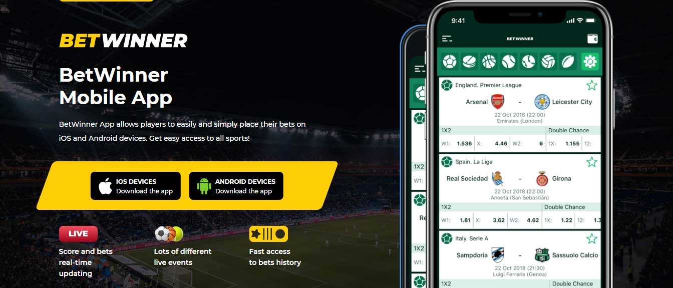 Découverte des avantages du betwinner APK iOS