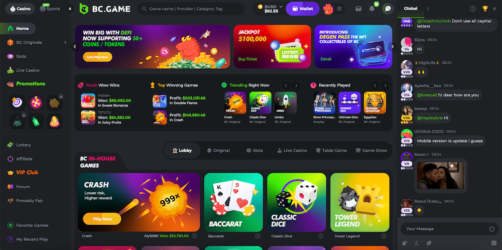 Descubre BC Game Crypto Casino Diversión y Recompensas en Criptomonedas
